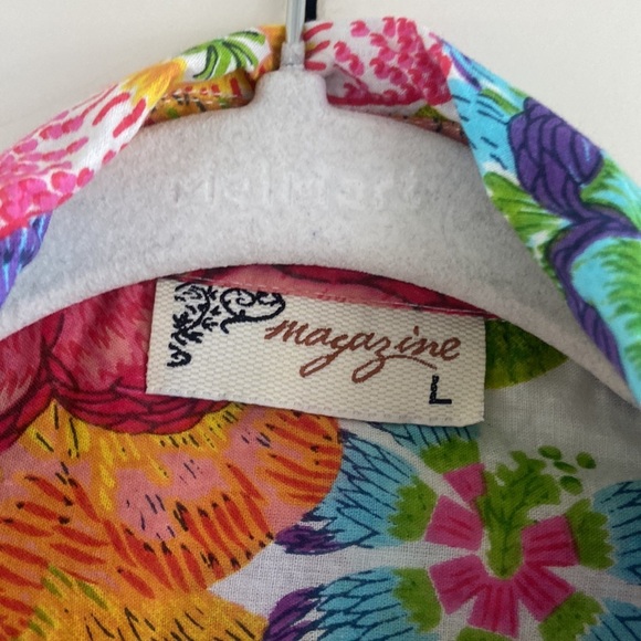 Magazine Luxurious bloom loose shirt - Picture 3 of 13